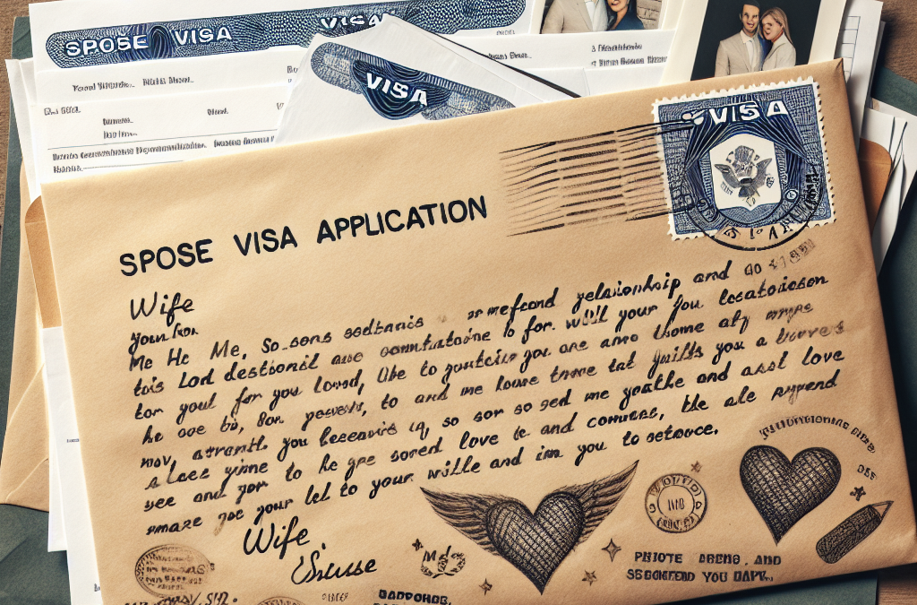 Writing a Heartfelt Wife Relationship Letter for a Spouse Visa Application